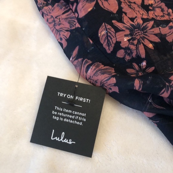 Lulu’s Asymmetrical Cocktail Dress - Picture 8 of 9